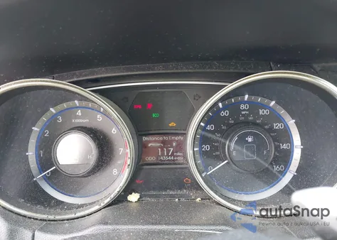 2013 Hyundai Sonata Se 2.0T из США, поврежденный, VIN 5NPEC4AB5DH537265